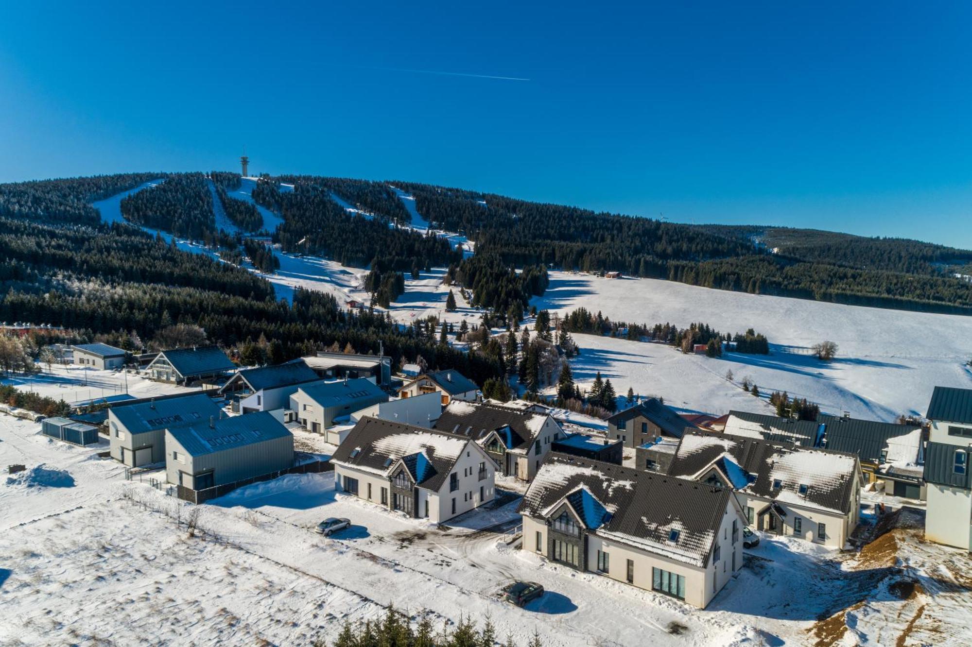 Ski Berg Klinovec Лоучна-под-Клиновцем Экстерьер фото